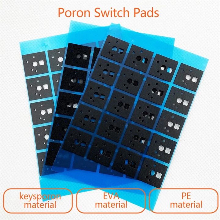 120Pcs EVA PE Switch Pads For Gasket Hot Swappable Mechanical Keyboard Reduce Noise DIY Keyboard Kits Mute Foam Pads
