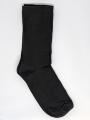 Black Cotton School Long Socks.