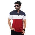 MULTICOLOUR Cotton Casual Polo Shirt for Men - Polo T Shirt For Men. 