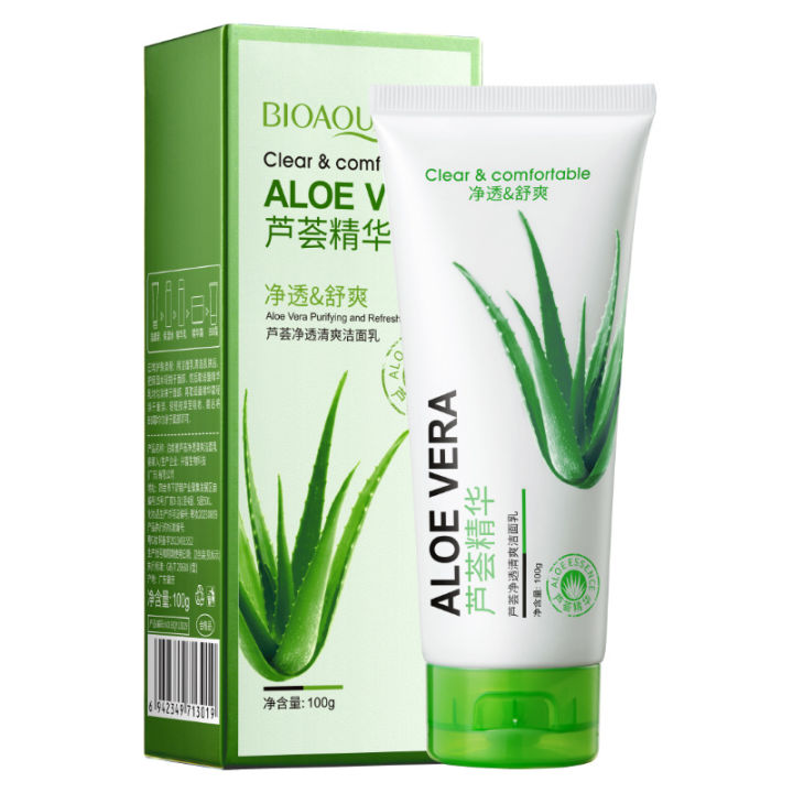 Bioaqua Clear & Comfortable Aloe Vera Facial Cleanser- 100g