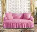 Pink Premium Luxury Turkey stretchable sofa cover For Regular Sofa.