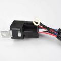 Universal Motorcycle Car Horn Relay 80A Waterproof Wiring Harness Relay Kit Compatible (Horn Not Included). 