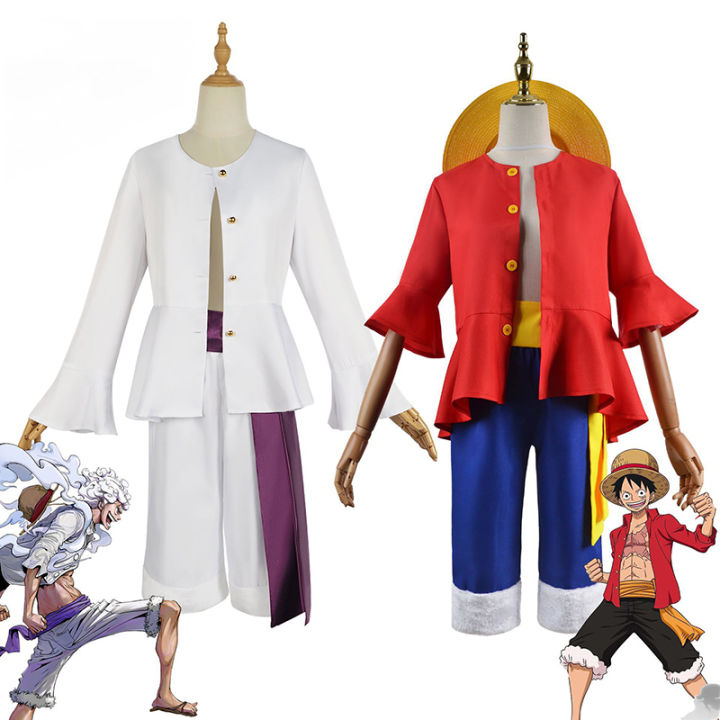 Anime%20One%20Piece%20Cosplay%20Costume%20Straw%20Hat%20Boy%20Country%20Monkey%20D.%20Luffy%20Clothes%20Christmas%20Party%20Carnival%20Adult%20Kids%20Shorts%20Kimono%20-%20Image%204