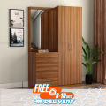 Exceotional Quality - RK Modern and Trendy Vanity Dresser and Cupboard - Furniture & Decor - Innovative Design - To Exprerience Greatness (Size70*42*16 inches).