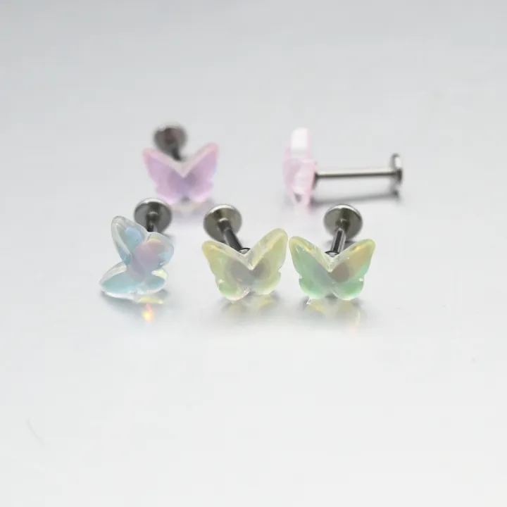 SMTNEK%20resin%20titanium%20steel%20outer%20teeth%20translucent%20rainbow%20color%20butterfly%20lip%20stud%20earrings%20stainless%20steel%20piercing%20jewelry%20-%20Image%204