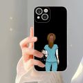 Nurse doctors medicina Phone Case For iPhone 14 13 12 Mini 11 Pro XS Max X XR SE 6 7 8 Plus Soft Silicone Cover. 