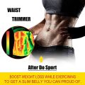 Sweat Waist Trainer Body Shape Shaper Modeling Belt Faja Girdle Tummy Slimming Fitness Corset Shapewear.