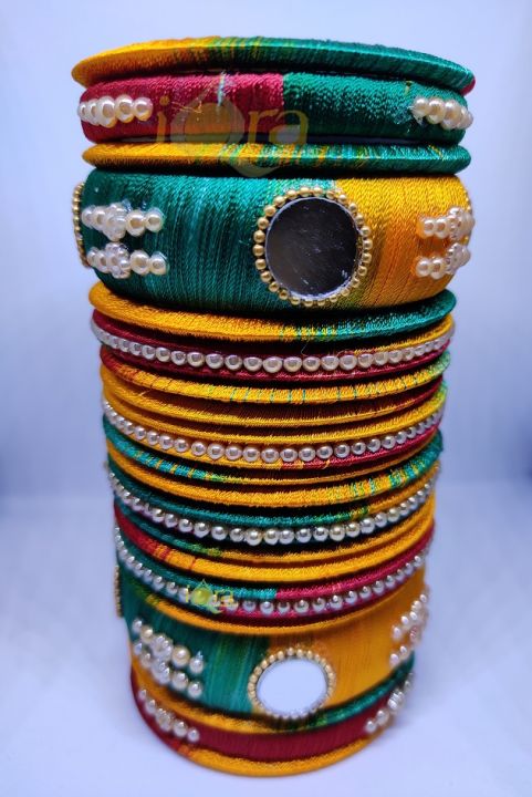 Silk%20Thread%20Fashion%20Bangles%20Set%20Reshmi%20Churi%20Design%20for%20Women%20and%20Girls%20in%20Trendy%20Colors%20-%20Image%205