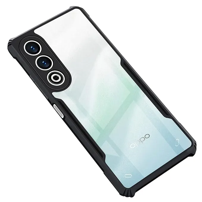 OPPO%20K12X%205G%20Protective%20Black%20Border%20Crystal%20Clear%20Xundd%20Mobile%20Back%20Case%20Cover%20-%20Image%204