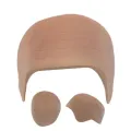 Halloween Skinhead Wig hat Latex Mask Skin Bald Head Movie Halloween Party Prop Cosplay Bald Head Scalp Cover AccessoriesDolls Accessories. 