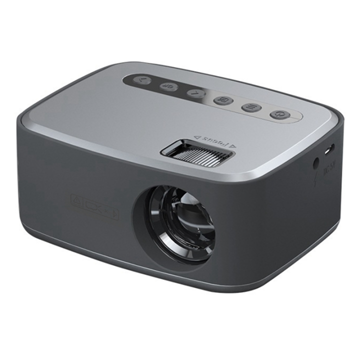 T20 Mini Projector 1080P Video Beamer Multimedia Home Theater Movie Projector Fit for Home Cinema Outdoor Beamer USB US Plug