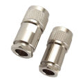 Individual 2 Pcs N Type Male Clamp RG8 LMR400 RG165 RG213 7D-FB RF Coaxial Connector. 