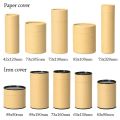 Accessories Multiple Sizes Packaging Boxes Kraft Paper Crafts Storage Box Cylindrical Cardboard Round Tube For Women Girls.