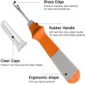 3PCS Seam Ripper Colorful Large Thread Remover Tool Handy Stitch Rippers for Sewing Crafting Removing Hems.
