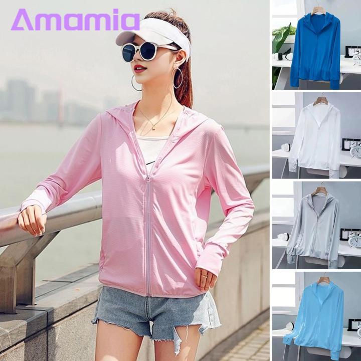 Women%20Sun%20Protection%20Jacket%20Lightweight%20Uv%20Protection%20Jacket%20for%20Women%20Breathable%20Sunscreen%20Coat%20with%20Quick-drying%20Fabric%20Perfect%20for%20Cycling%20Camping%20Zipper%20Opening%20Hooded%20Design%20Women%20Outdoor%20Sunwear%20-%20Image%205