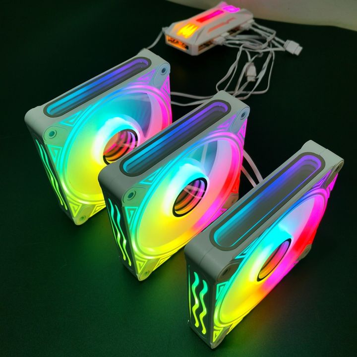 6-1PCS%20COOLMOON%20Computer%20Case%20120mm%20Fan%20PWM%204PIN%205V%203PIN%20ARGB%20Cooling%20Fan%20Radiator%20Cooler%2012cm%20Ventilador%20Adjust%20Speed%20Aura%20Sync%20-%20Image%203