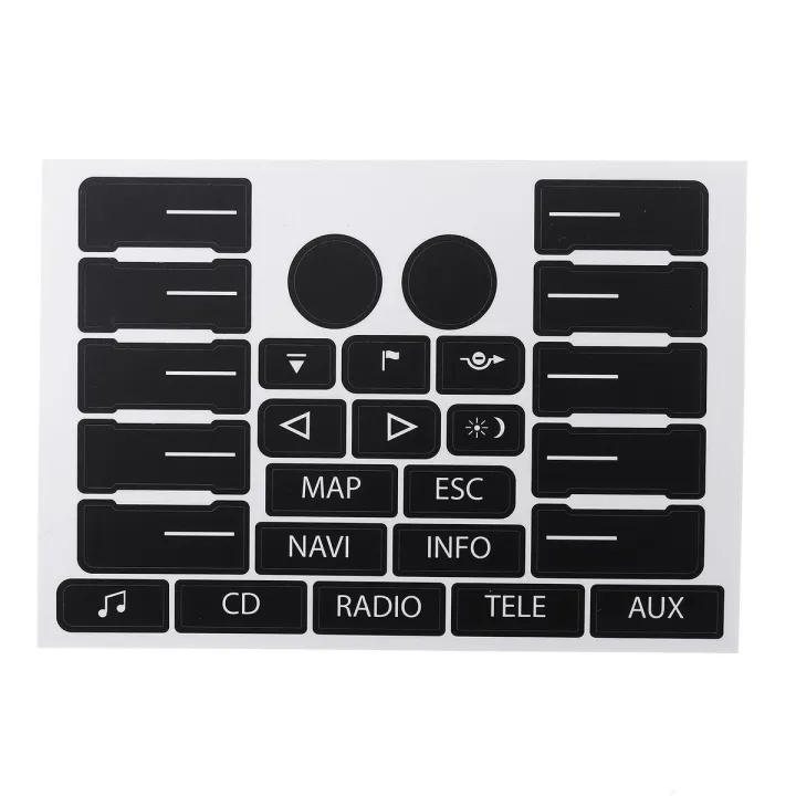 Radio%20Climate%20Headlight%20Window%20Switch%20Button%20Repair%20Decal%20Sticker%20For%20VW%20Touareg%20-%20Image%204