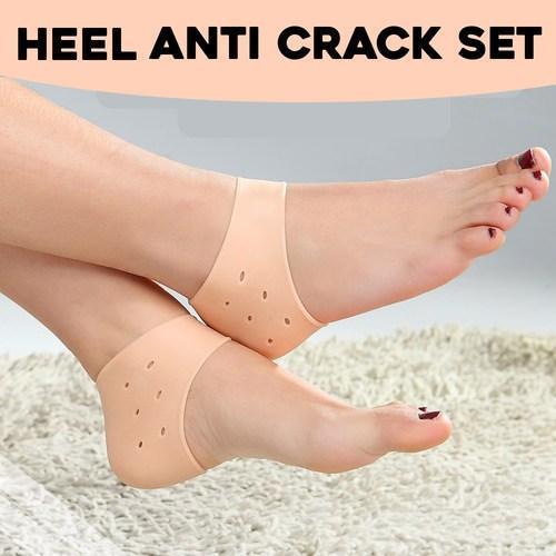 Comfortable Silicon Moisturizing Heel Swelling Pain Relief Foot Support to Eliminate cracks