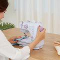 Multifunctional Sewing Machine CGSM505 Household Sewing Machine Electric Micro-Sewing Machine Mini Sewing Machine 12 stich Overlock Embroidery Letters.