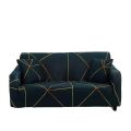 Sofa cover 2+2+1=5 and 3+1+1 seater stitch printed Design Spandex fabrics by new classical.
