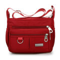 Women Bag Waterproof Oxford Cloth Bag Multi Pocket Messenger Handbag Canvas Shoulder Bag Multifunctional Crossbody Bags.