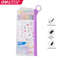 Deli EG118-6C Colors Gel Pen 0.5mm (6Pcs/Bag). 