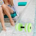 Aquatic Dumbbell Bar Water Dumbbell Swimming Barbell Hand Bar Resistance Lightweight Aquatic Barbell Float for Water Sports. 