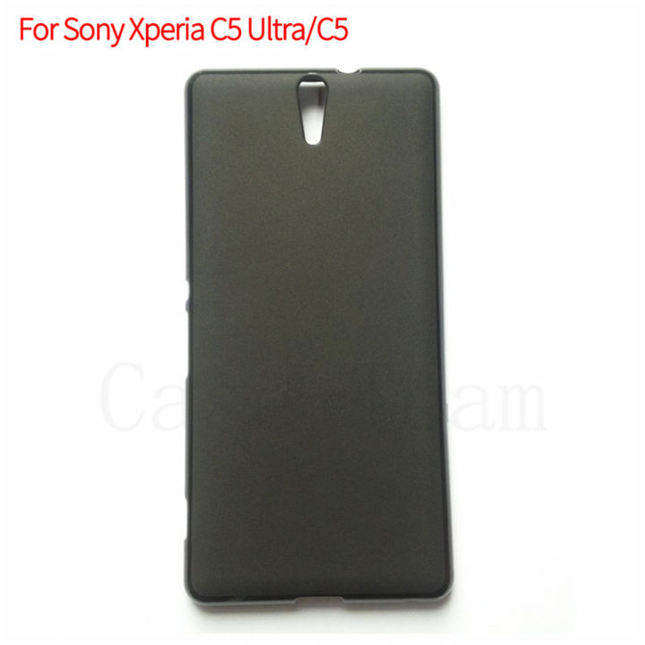 Matte Soft TPU Case For Sony Xperia C5 / C5 Ultra Silicone Thin Slim Back Cover