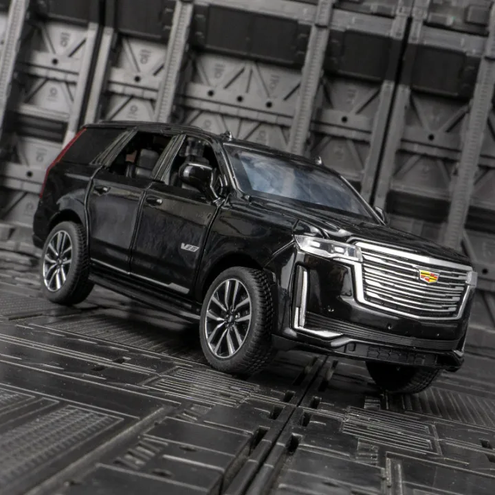 1:32%20Cadillac%20Escalade%20Off%20Road%20Vehicle%20Alloy%20Car%20Diecast%20Metal%20Model%20Sound%20Light%20Pull%20Back%20Toy%20Car%20Central%20Control%20Ornaments%20-%20Image%203