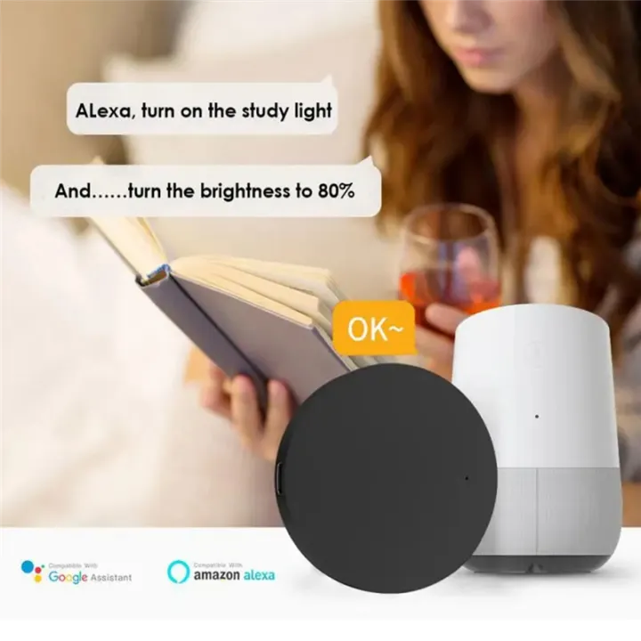 1%20PCS%20Smart%20IR%20Remote%20Controller%20WiFi%20Universal%20Smart%20Life%20APP%20Control%20TV%20DVD%20AUD%20AC%20Black%20for%20TUYA%20Google%20Home%20-%20Image%203