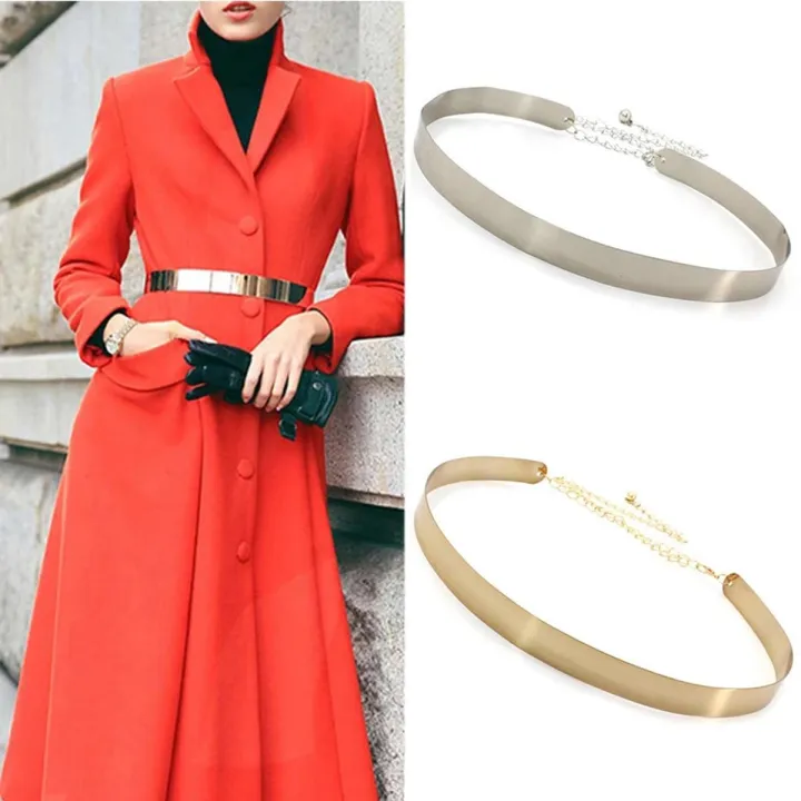Simple%20Fashion%20Women%20Party%20Metal%20Wide%20Waistband%20Belt%20Waist%20Chain%20for%20Dress%20Coat%20Accessories%20Waistband%20-%20Image%202