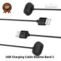 Realme Band 2 Magnetic Charging Cable High Quality USB Charger Cable USB Charging Cable Dock Bracelet Charger For Realme Band 2 Smart Watch. 