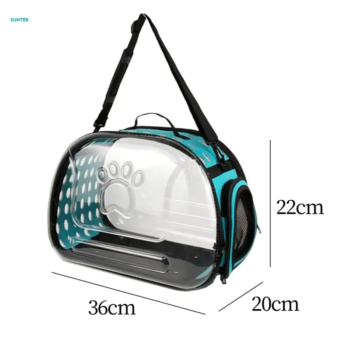 Portable%20Cat%20Carried%20Bag%20Transport%20Luggage%20Purse%20Tote%20Handbag%20Transparent%20Cat%20Carrier%20for%20Blue%20S%20-%20Image%204