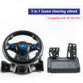 Racing Steering Wheel With Manual Shifter Vibration Controller Game Racing Wheel for Switch/xbox One/360/PS4/PS2/PS3/PC.