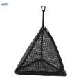 Outdoor Meat Drying Net Drying Food Vegetables Rack Net Folding Triangle Dishes Mesh ing Drying Net Basket Black.