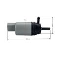 For Windshield Washer Squirter Pump E60 E61 E63 E64 E65 E66 E82.