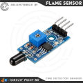 IR Flame Sensor YL-38 1-CHANNEL Infrared Receiver Module Ignition/Fire Source Detection Module for Arduino and DIY Electronics Project.. 