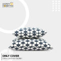 Cushion Cover Black & White (20"x12") Only Cover.