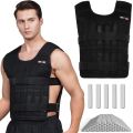 【New and Improved】 20kg Weight-Bearing Vest With Adjustable Weight Lead Block Running Weight-Bearing Strength Enhanced Weight-Bearing. 