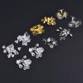 30~880pcs Ear Plug Box Clear Rubber Alloy Earring Clasp Earrings Accessories Kit DIY Jewelry Making Ears Hook Findings.