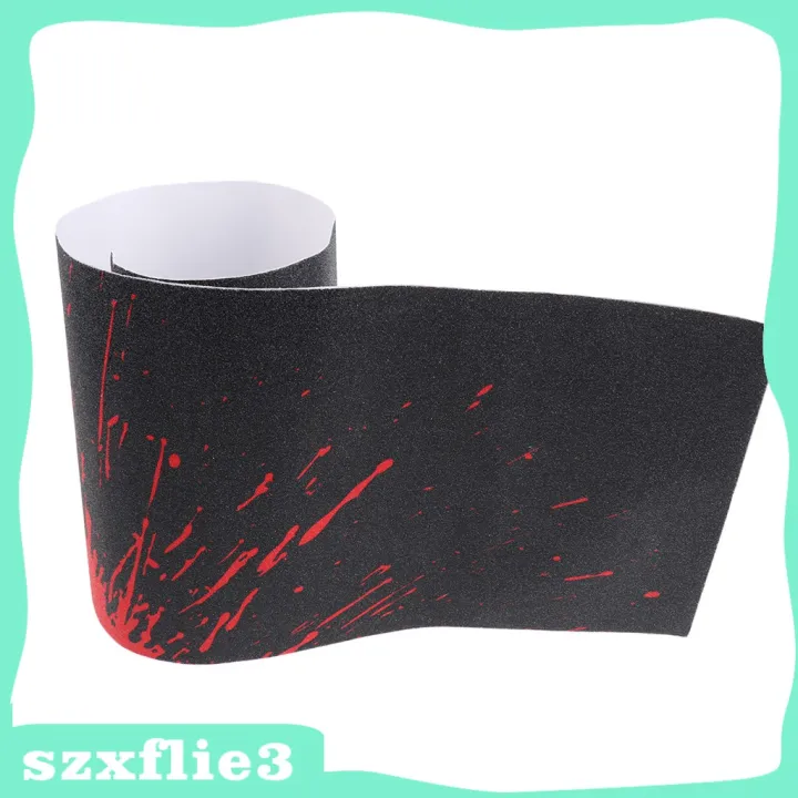 Szxflie3%20Skateboard%20Deck%20Sandpaper%20Grip%20Tape%20Griptape%20Sheet%2084%20x%2023cm%20-%20Image%207