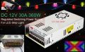 Swiching Mode Power Supply SMPS AC to DC 12 Volt 30 AMP 360W High Quality. 