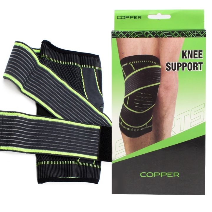 Copper%20Fit%20Knee%20Protection%20Brace%20Compression%20Support%20Knee%20Support%20Protector%20Kneepad%20Kneecap%20Knee%20Pads%20Pressurized%20Elastic%20Brace%20Belt%20For%20Running%20Basketball%20Volleyball%20Joelheira%201pc%20-%20Image%202