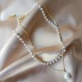 Necklaces / a Double Layer Necklace for Women and Girls.