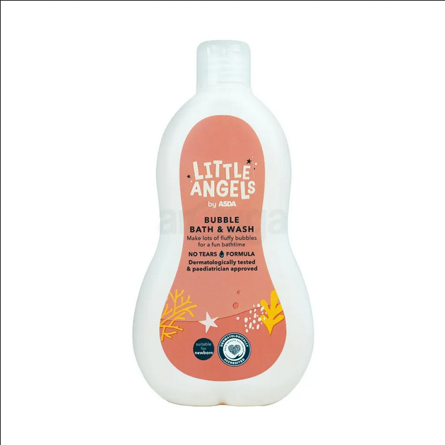 ASDA Little Angels Baby Bubble Bath & Wash 500ml