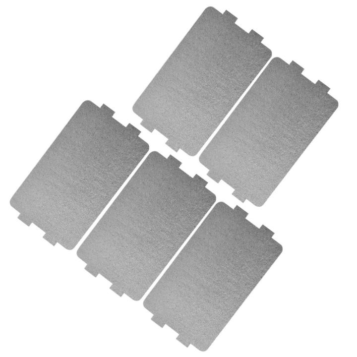 5pcs Mica Plate 11.6 X 6.5cm Universal Microwave Oven Mica Sheet Wave Guide Waveguide Cover Sheet Plates Kitchen Accessories