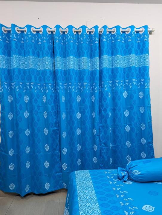 Twill%20Cotton%20Luxury%20Hand%20Block%20King%20Size%20Bedsheet%20-%20Image%202