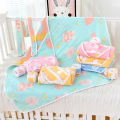 Newborn baby quilt delivery room wrap towel, newborn wrap spring and autumn cotton gauze, summer thin baby quilt.