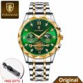 POEDAGAR 996 Luxury Man Wristwatch Waterproof Luminous Chronograph Watch for Men Stainless Steel Men's Quartz Watches reloj hombre. 