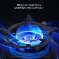 Cast Iron Wok Pan Support Rack Stand for Burners Gas Hobs and Cookers.